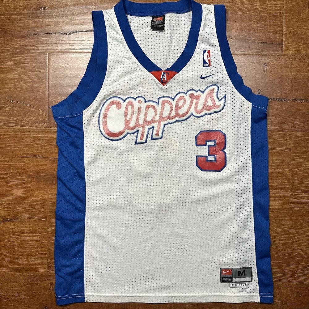 Vintage Nike Los Angeles Clippers Quentin Richardson BasketBall Jersey M #3 NBA